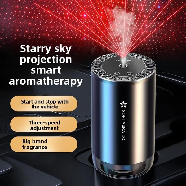 Intelligent Spray Car Aromatherapy Machine - Blue Ocean Scent